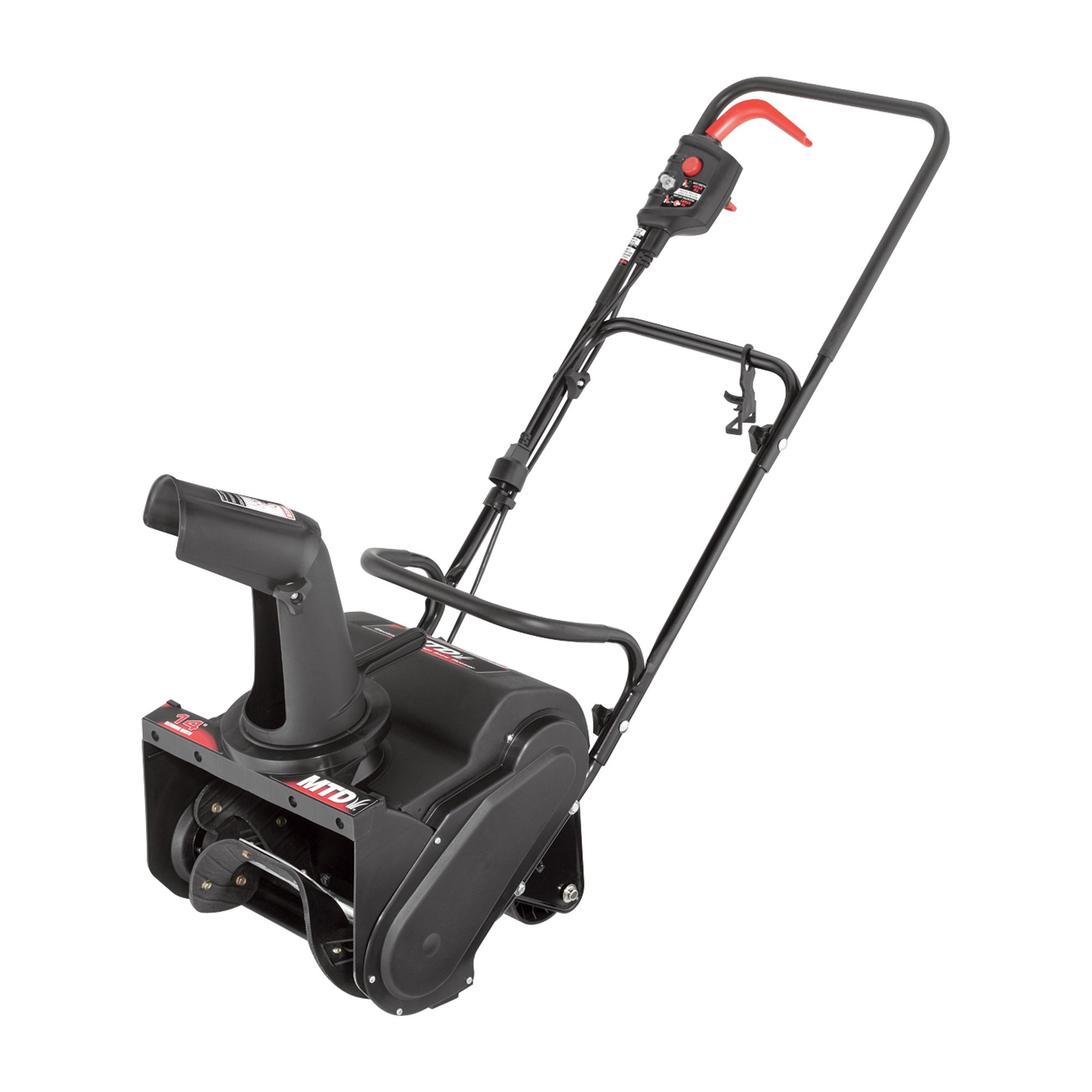 MTD Electric Single Stage Snow Blower — 14in.W x 9 1/2in.H Intake, Model# 31A-050-706